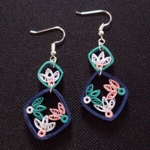 Paper Quilled Earrings